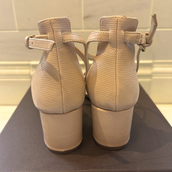 ALDO worn once nude strappy heels size 7 - Picture 6 of 10